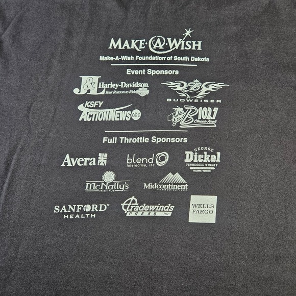 Men's Iconic Harley Davidson Hot Harley Nights‎ Sioux Falls SD T-Shirt Size 3XL - Picture 6 of 6